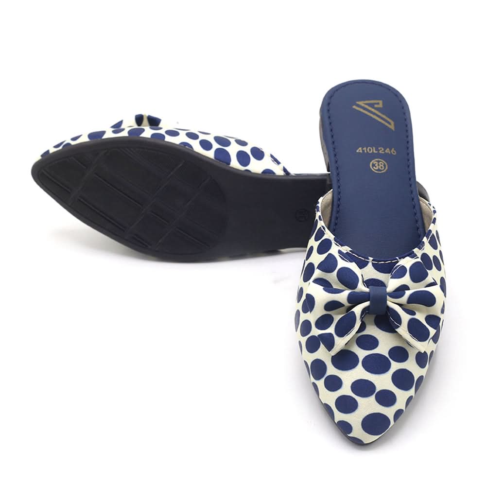 Women's Backless Pump - Blue, Women Backless Pumps, Chase Value, Chase Value