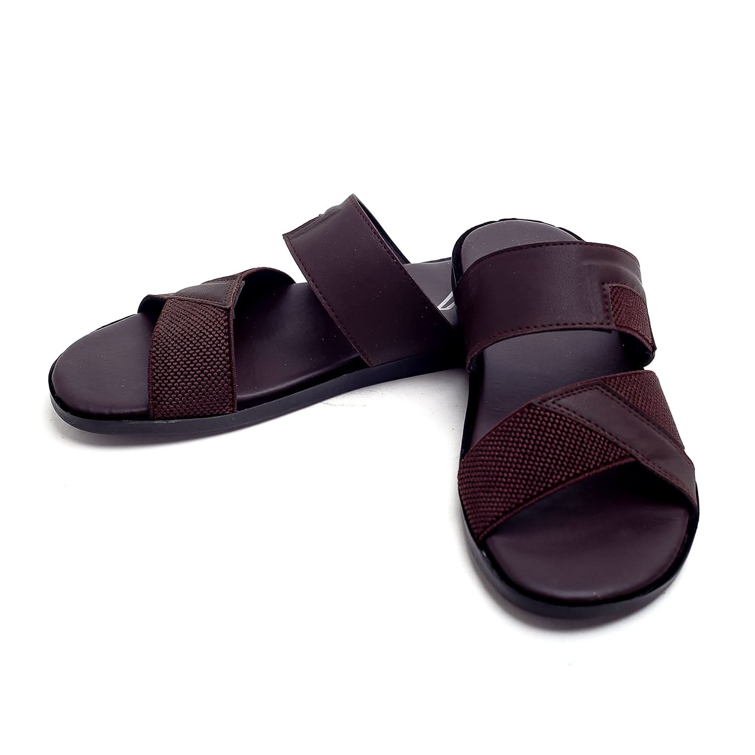 Valuable Brown Casual Slipper L-002/M179, Men's Slippers, Chase Value, Chase Value