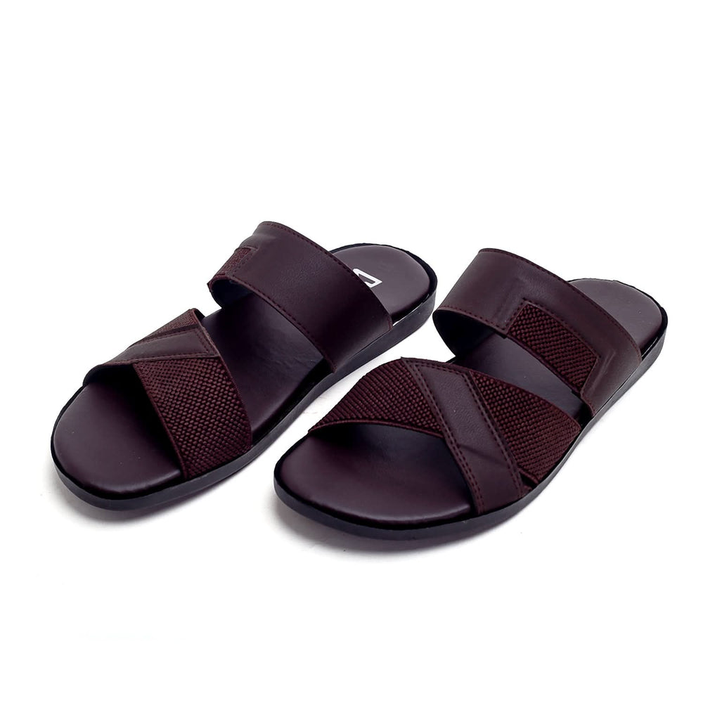 Valuable Brown Casual Slipper L-002/M179, Men's Slippers, Chase Value, Chase Value