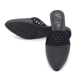 Women's Backless Pump - Black, Women Backless Pumps, Chase Value, Chase Value