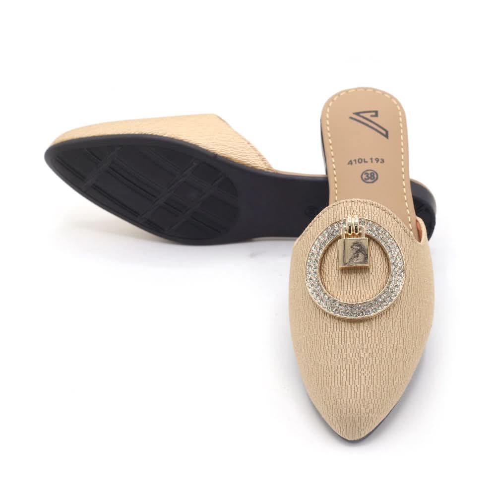 Women's Backless Pump - Fawn, Women Backless Pumps, Chase Value, Chase Value