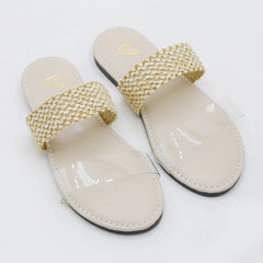 Girls Slipper - Fawn