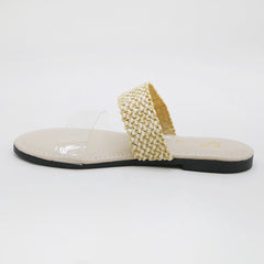 Girls Slipper - Fawn