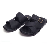 Men's Slipper - Black, Men's Slippers, Chase Value, Chase Value