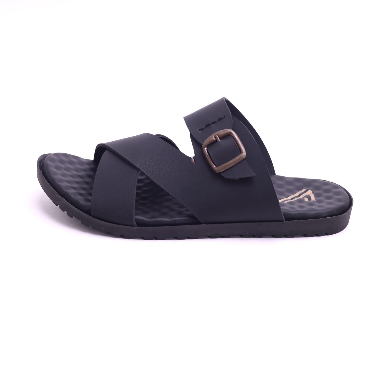 Men's Slipper - Black, Men's Slippers, Chase Value, Chase Value