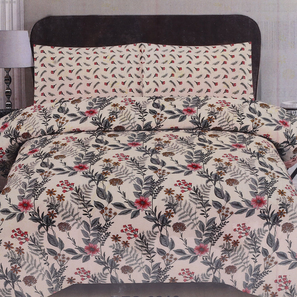 Double Bedsheet 90*98 - Multi Color, Double Size Bed Sheet, Chase Value, Chase Value