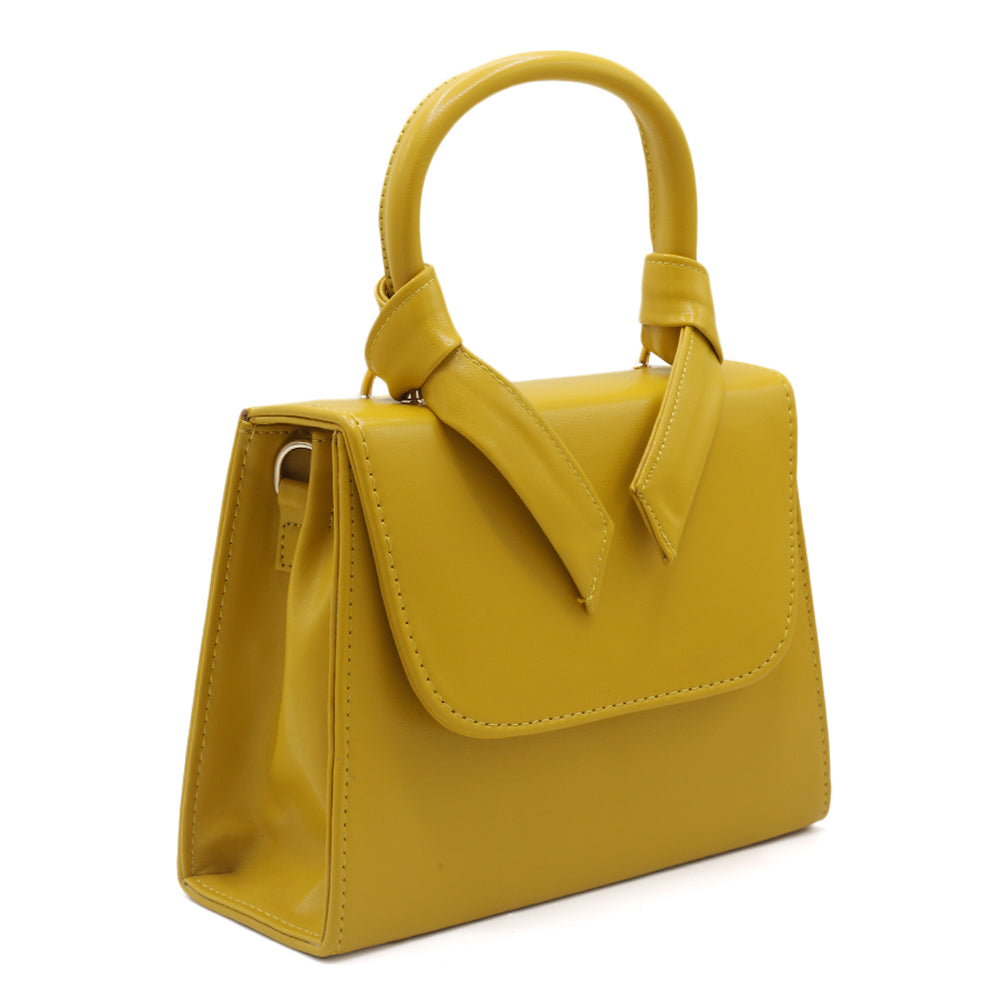 Eminent Knotted Handle Bag - Yellow, Women Bags, Eminent, Chase Value