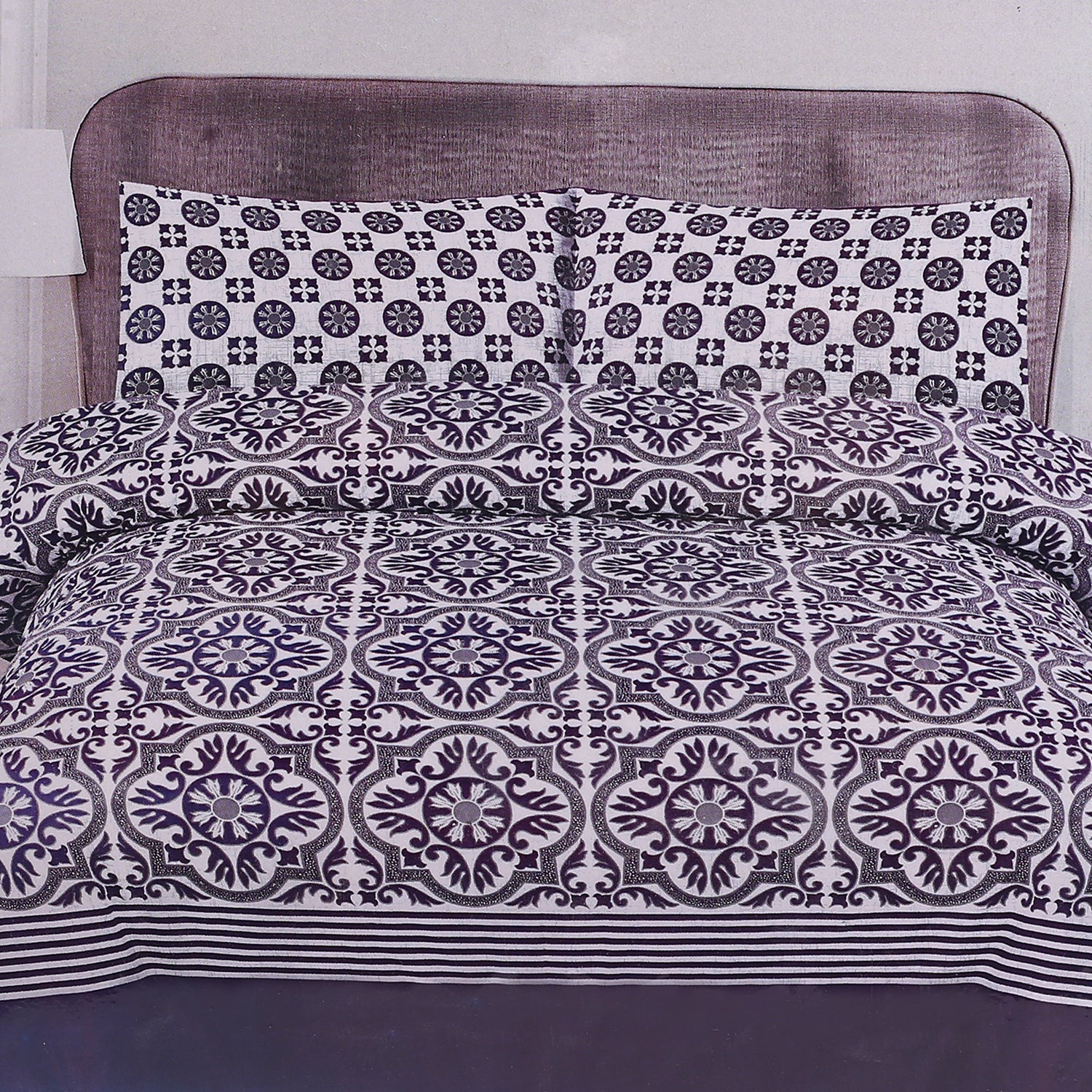 Double Bedsheet 90*98 - Multi Color, Double Size Bed Sheet, Chase Value, Chase Value