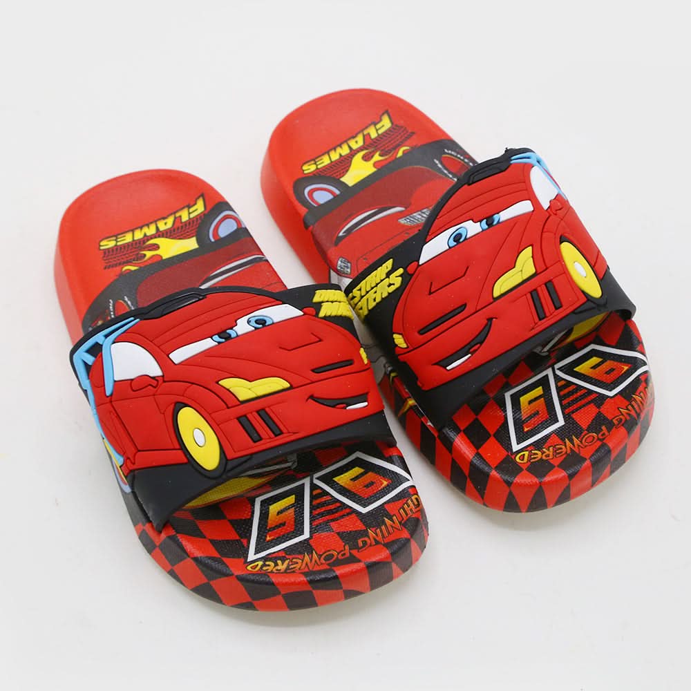 Boys Slider - Red, Boys Slippers, Chase Value, Chase Value