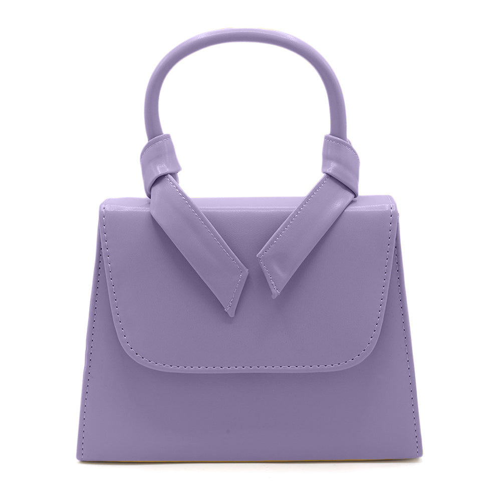 Eminent Knotted Handle Bag - Purple, Women Bags, Eminent, Chase Value