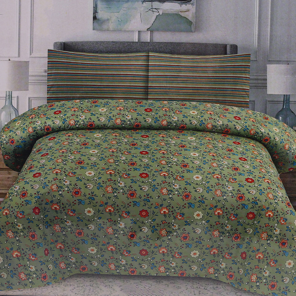 Double Bedsheet 90*98 - Multi Color, Double Size Bed Sheet, Chase Value, Chase Value