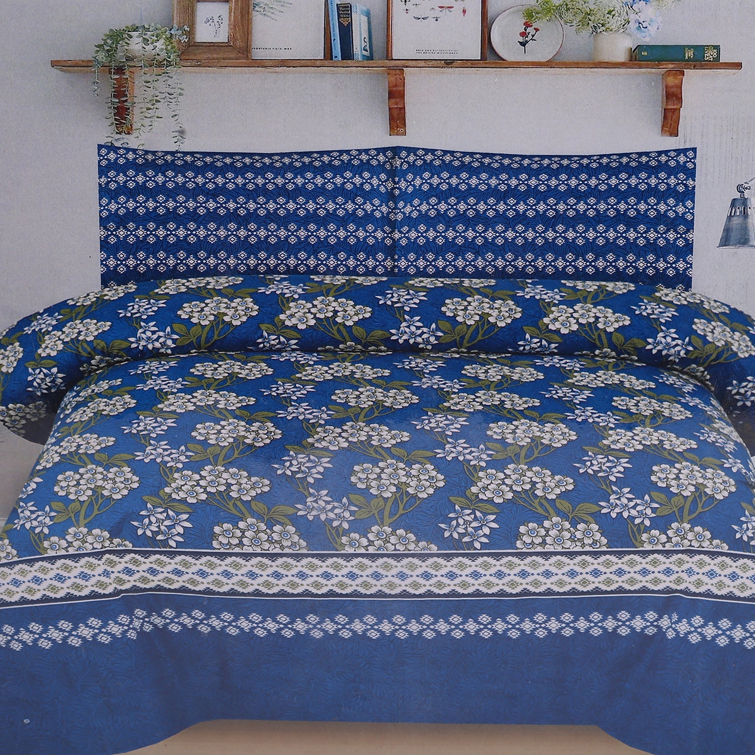 Double Bedsheet 90*98 - Multi Color, Double Size Bed Sheet, Chase Value, Chase Value