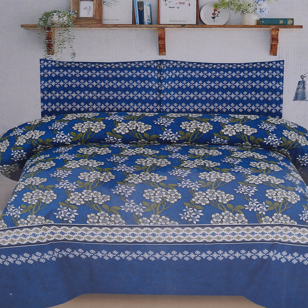 Double Bedsheet 90*98 - Multi Color, Double Size Bed Sheet, Chase Value, Chase Value