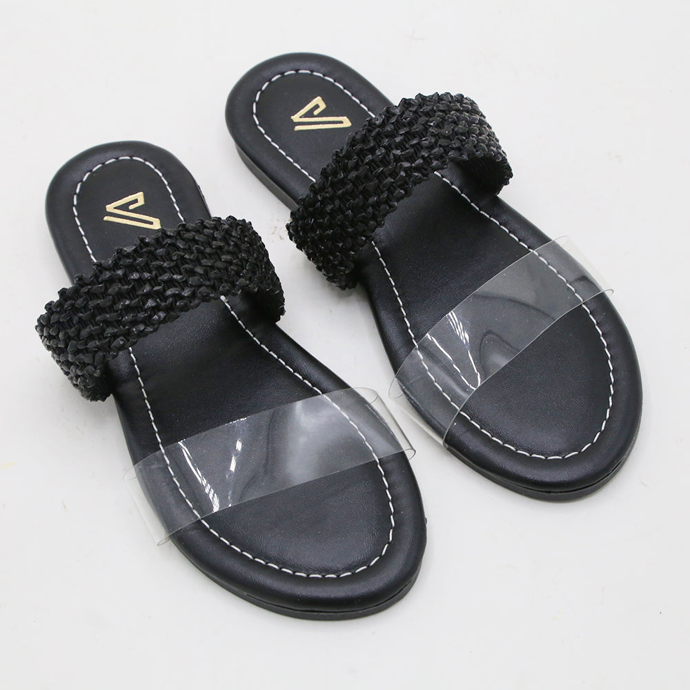 Girls Slipper - Black, Girls Slippers, Chase Value, Chase Value