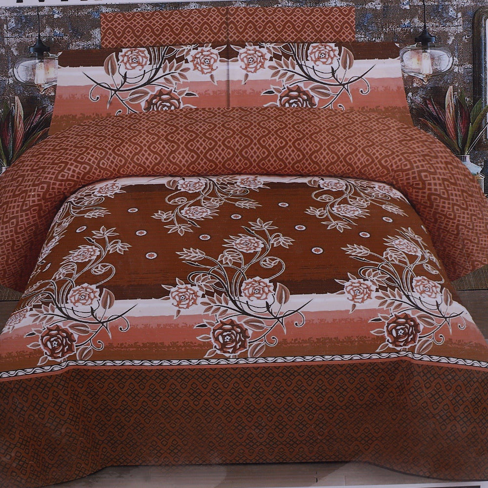 Mix & Match Printed Cotton Double Bedsheet - Multi Color, Double Size Bed Sheet, Chase Value, Chase Value