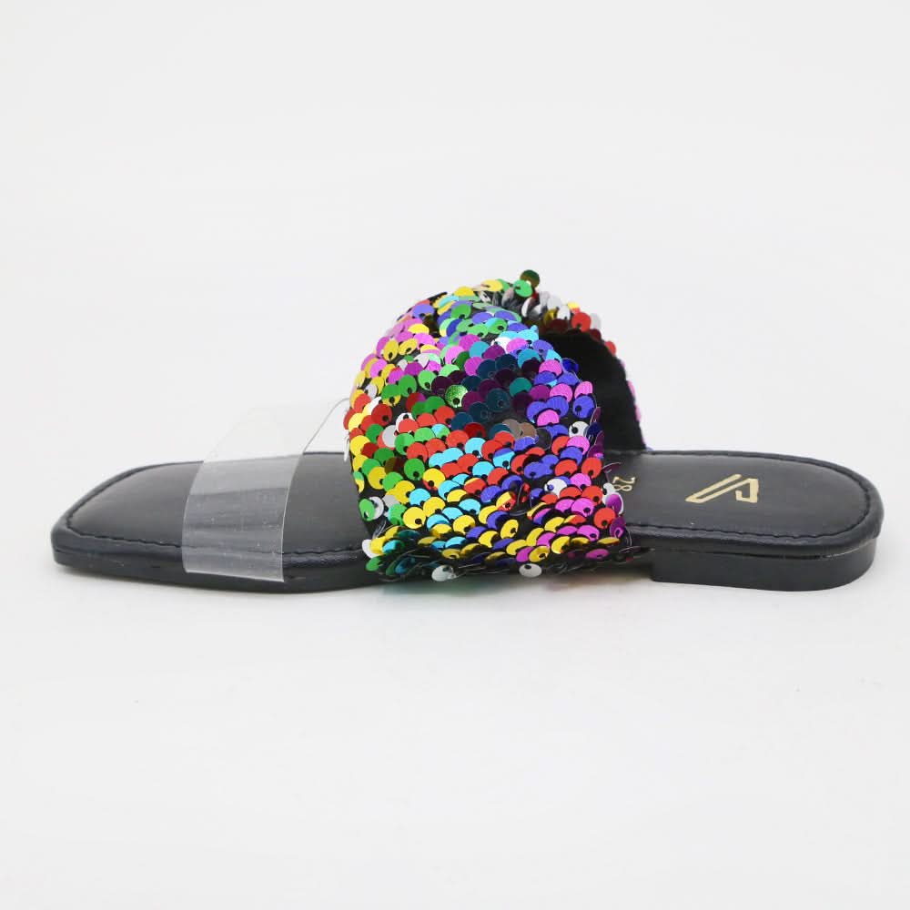 Girls Slipper - Black, Girls Slippers, Chase Value, Chase Value