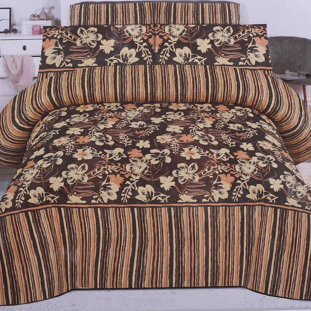 Mix & Match Printed Cotton Double Bedsheet - Multi Color, Double Size Bed Sheet, Chase Value, Chase Value