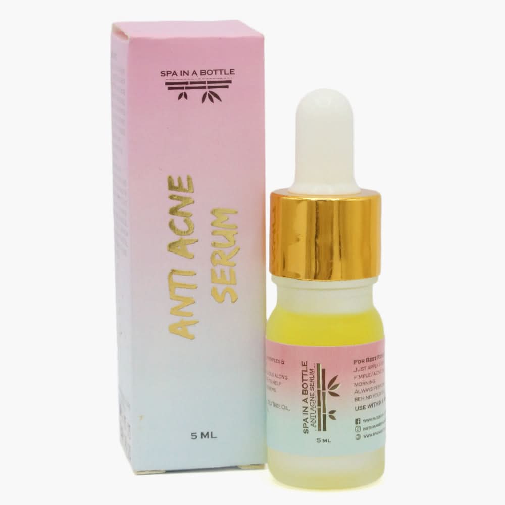 Spa In A Bottle Anti Acne Serum, 5ml, Skin Treatments, Spa, Chase Value
