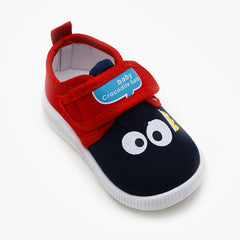 Boys Canvas Shoes - Red, Boys Casual Shoes & Sneakers, Chase Value, Chase Value