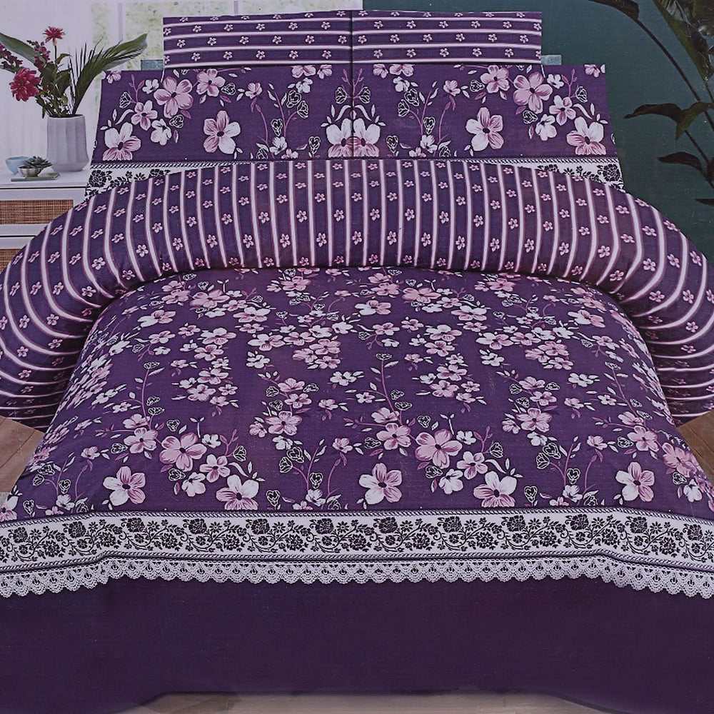 Mix & Match Printed Cotton Double Bedsheet - Multi Color, Double Size Bed Sheet, Chase Value, Chase Value