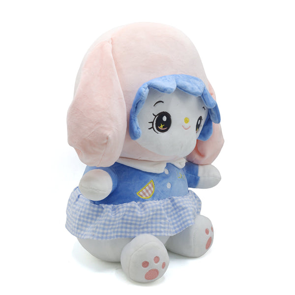 Cute Beautiful Doll Wearing Frock Soft Toys Doll For Girls - 45cm