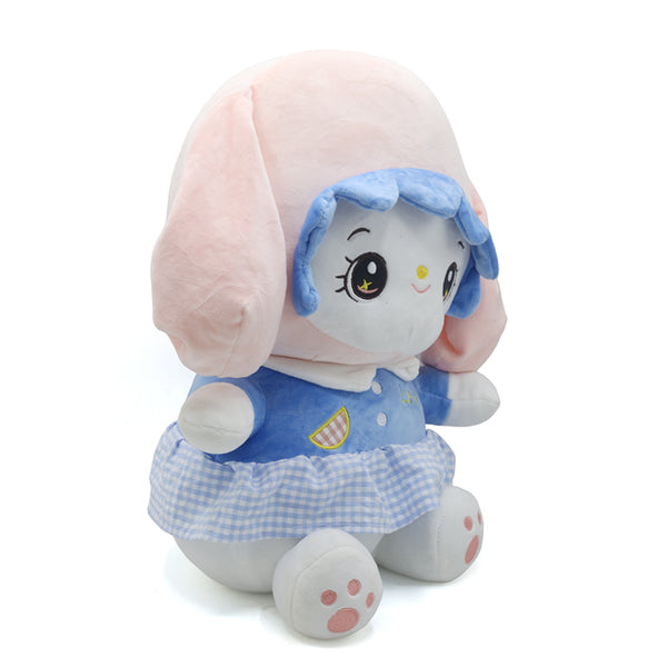 Cute Beautiful Cap Doll Frock Soft Toys Doll For Girls - Blue