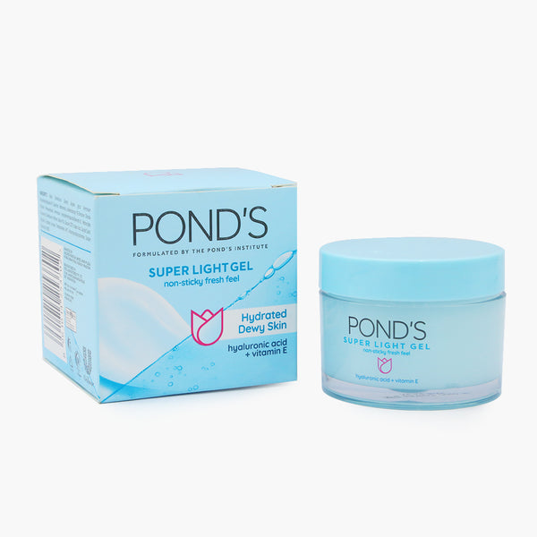 Pond's Super Light Gel Non-Stocky Fresh Feel Hydrated Dewy Skin - 50g, Face Washes, Pond's, Chase Value