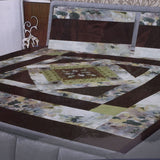Double Quilt Applic Bed Sheet - A4, Double Size Bed Sheet, Chase Value, Chase Value