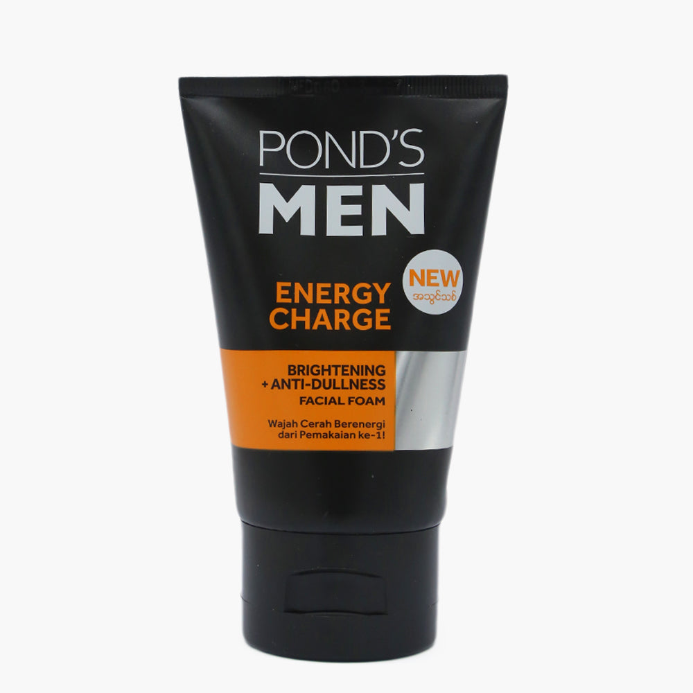 Pond's Men Energy Charge Brightening + Anti-Dullness Facial Foam - 100g, Face Washes, Pond's, Chase Value