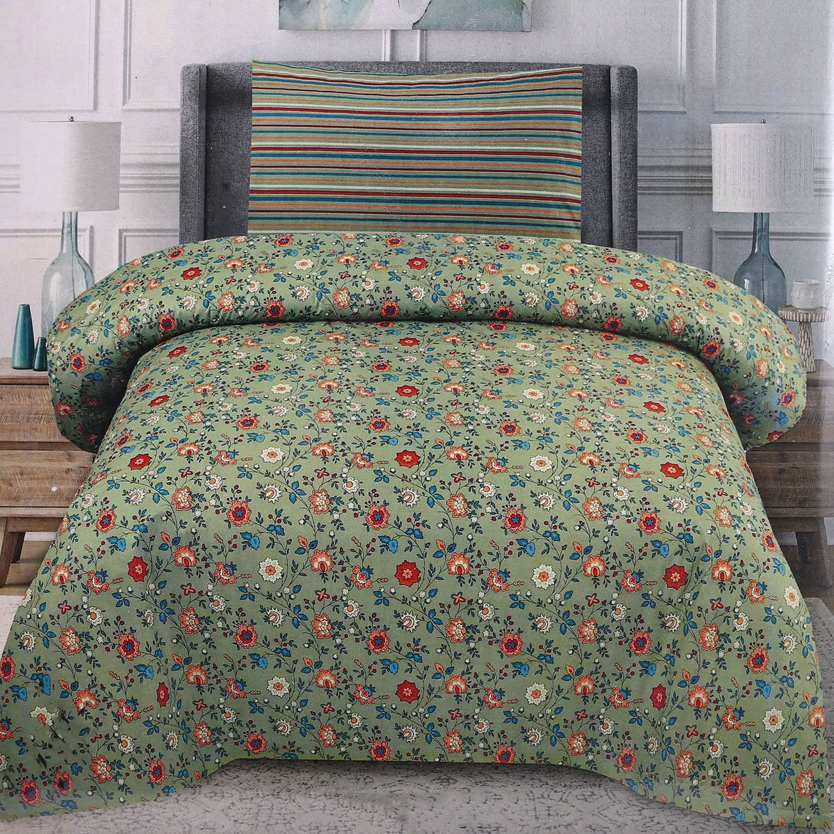 Single Size Bed Sheet - Multi Color, Single Size Bed Sheet, Chase Value, Chase Value