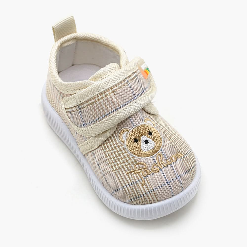 Girls Canvas Shoes - Beige, Girls Sneakers & Shoes, Chase Value, Chase Value