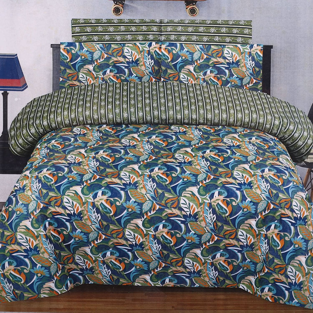 Valuables Double Bed Sheet - Multi Color, Double Size Bed Sheet, Chase Value, Chase Value