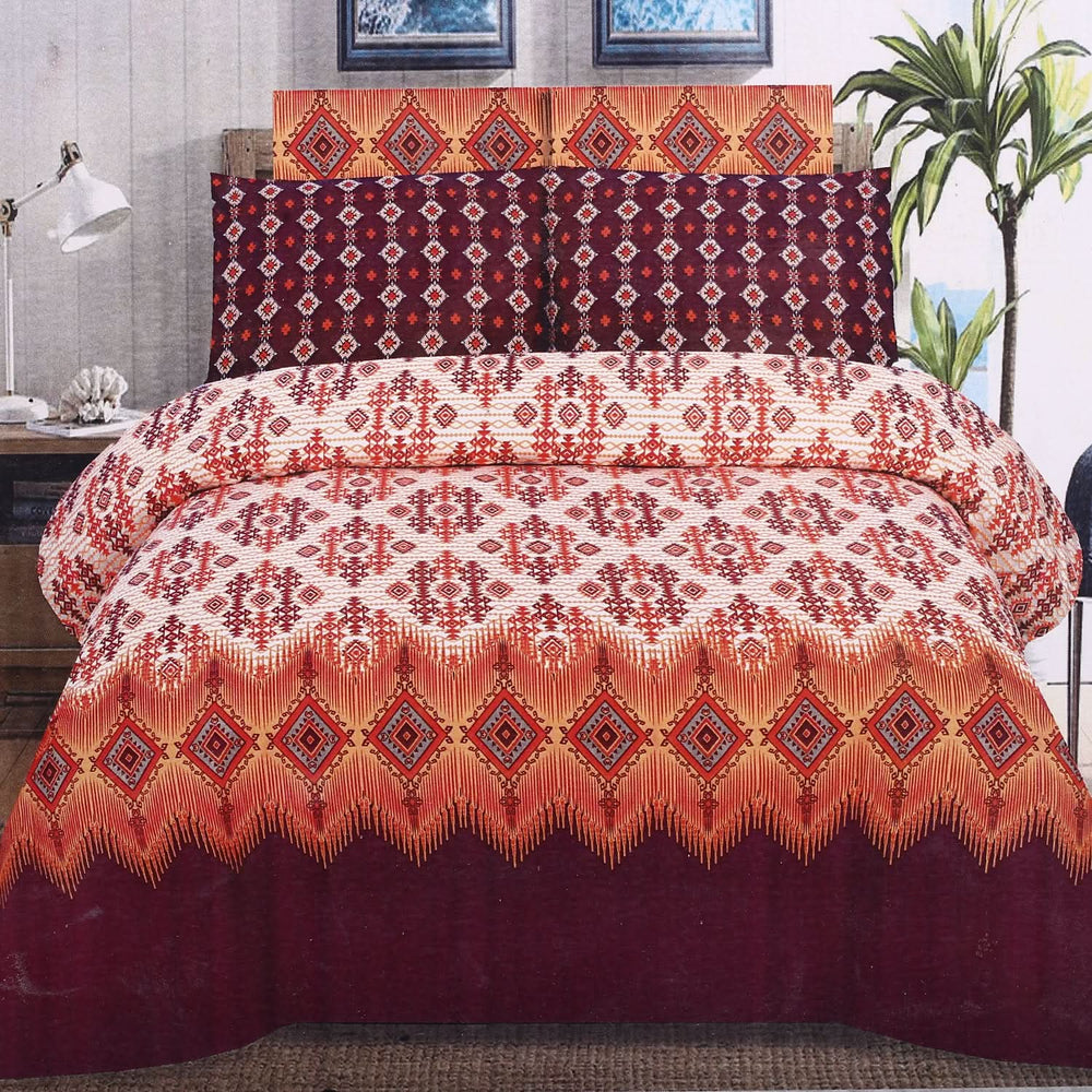 Valuables Double Bed Sheet - Multi Color, Double Size Bed Sheet, Chase Value, Chase Value