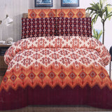 Valuables Double Bed Sheet - Multi Color, Double Size Bed Sheet, Chase Value, Chase Value