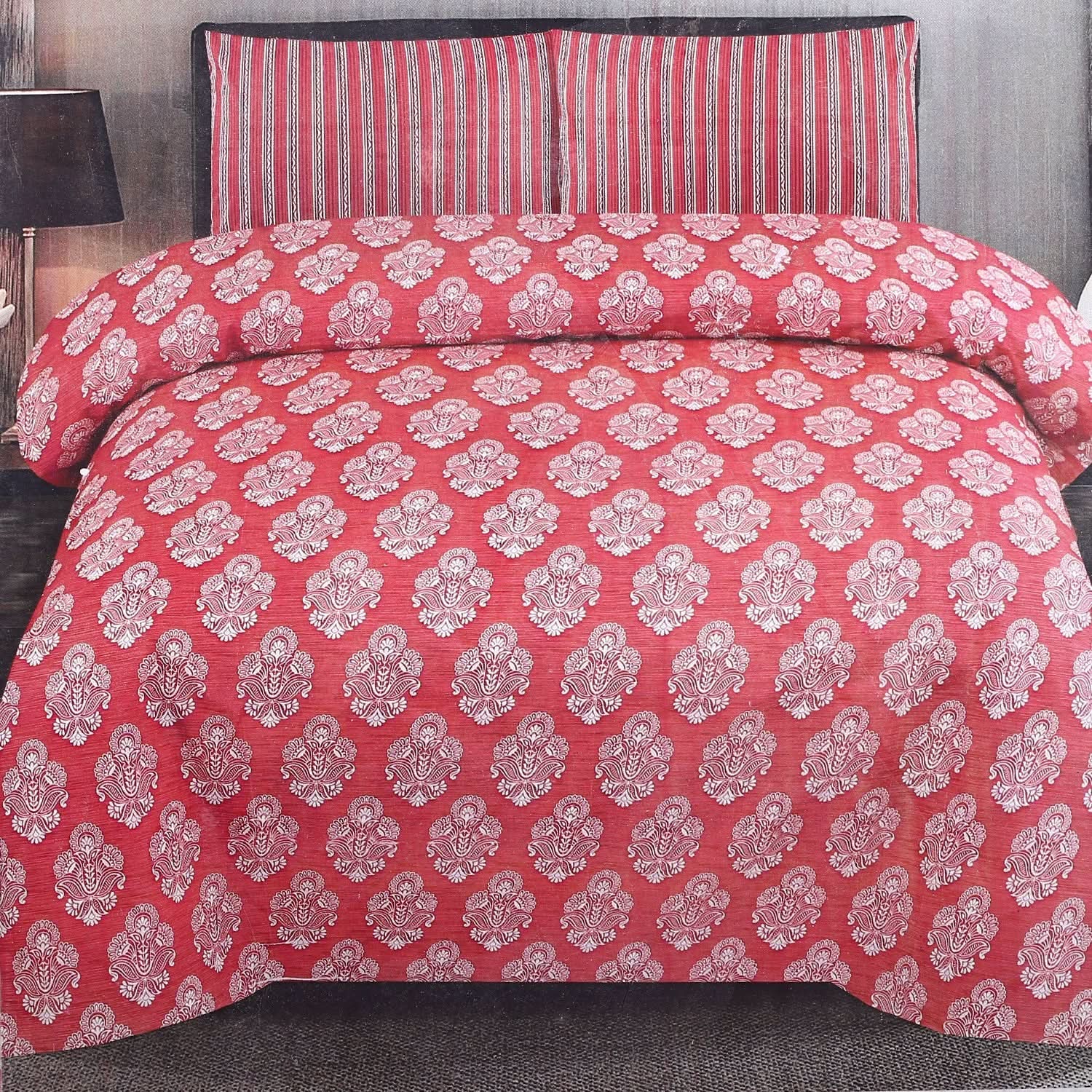 Valuables Double Bed Sheet - Multi Color, Double Size Bed Sheet, Chase Value, Chase Value