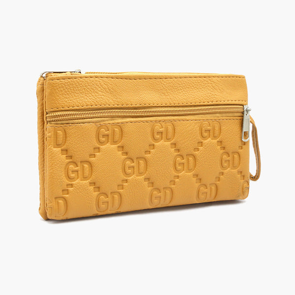 Women's Wallet - Mustard, Women Wallets, Chase Value, Chase Value