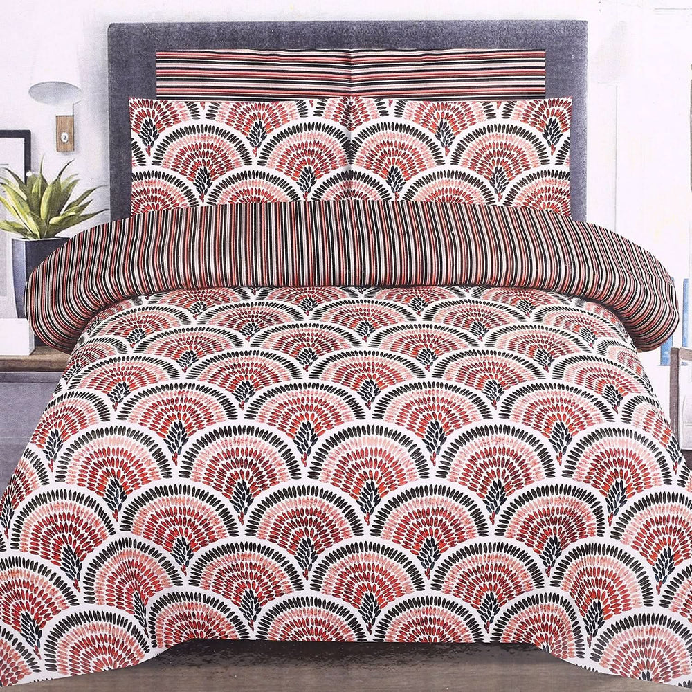 Valuables Double Bed Sheet - Multi Color, Double Size Bed Sheet, Chase Value, Chase Value