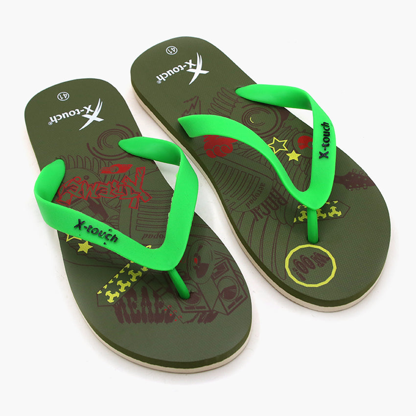 Men's Flip Flop Slipper - Green