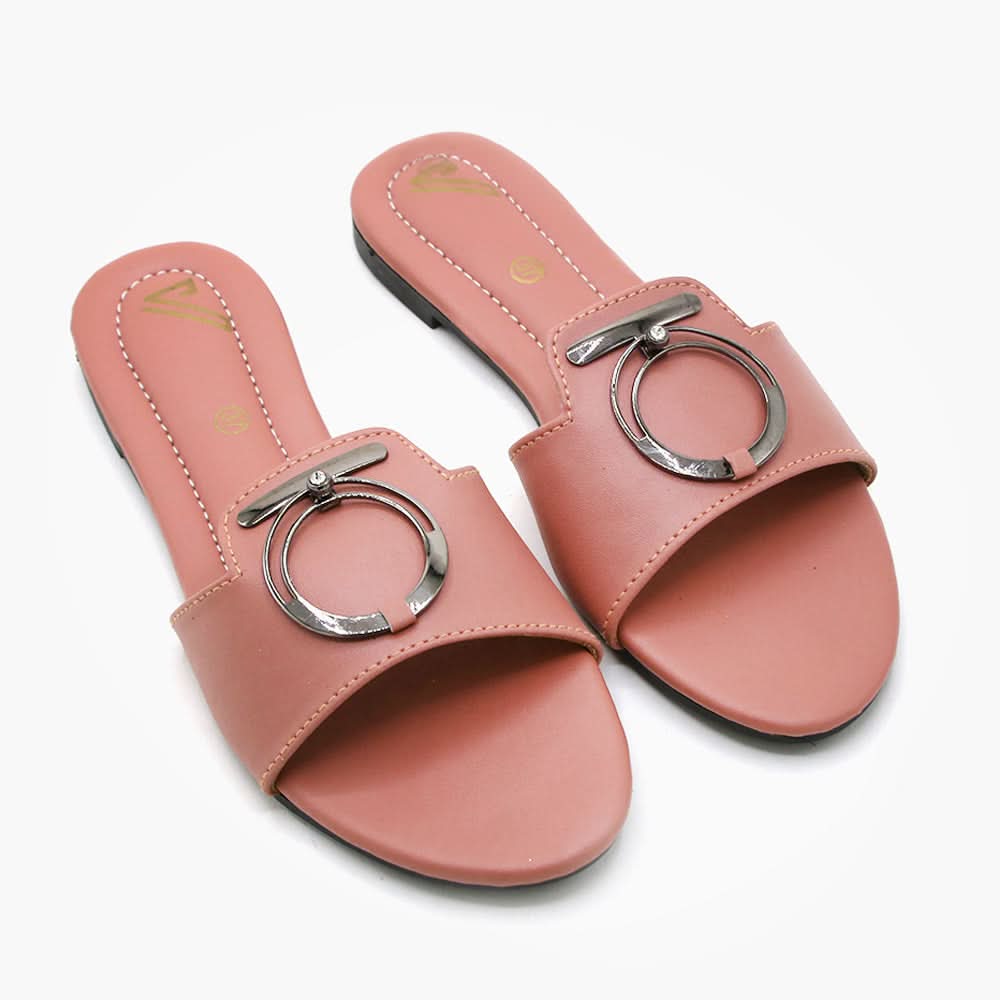 Women's Slipper - Peach, Women Slippers, Chase Value, Chase Value
