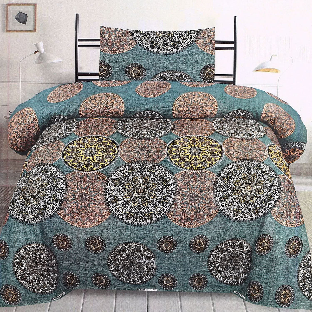Single Bed Sheet - Multi Color, Single Size Bed Sheet, Chase Value, Chase Value