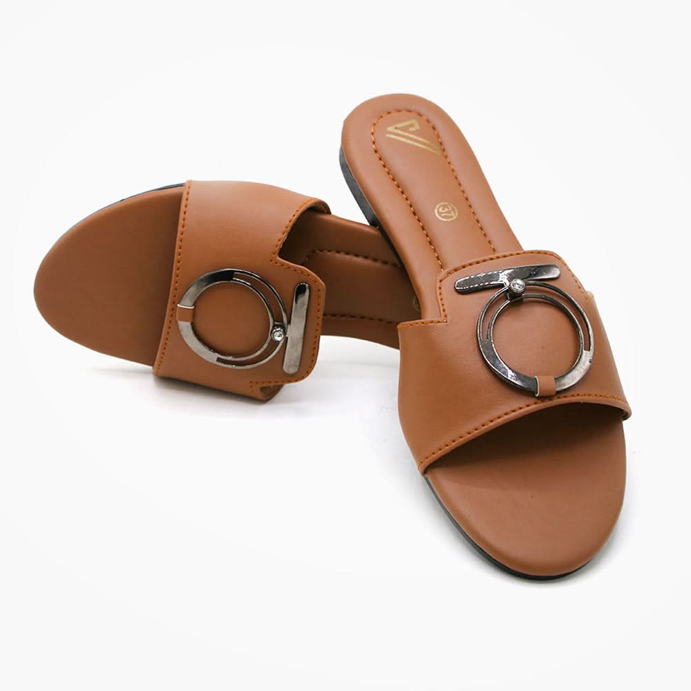 Women's Slipper - Mustard, Women Slippers, Chase Value, Chase Value