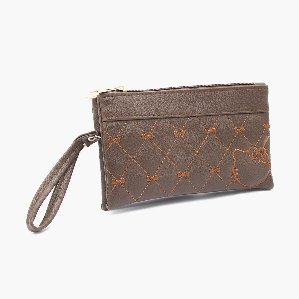 Women's Clutch - Coffee, Women Clutches, Chase Value, Chase Value