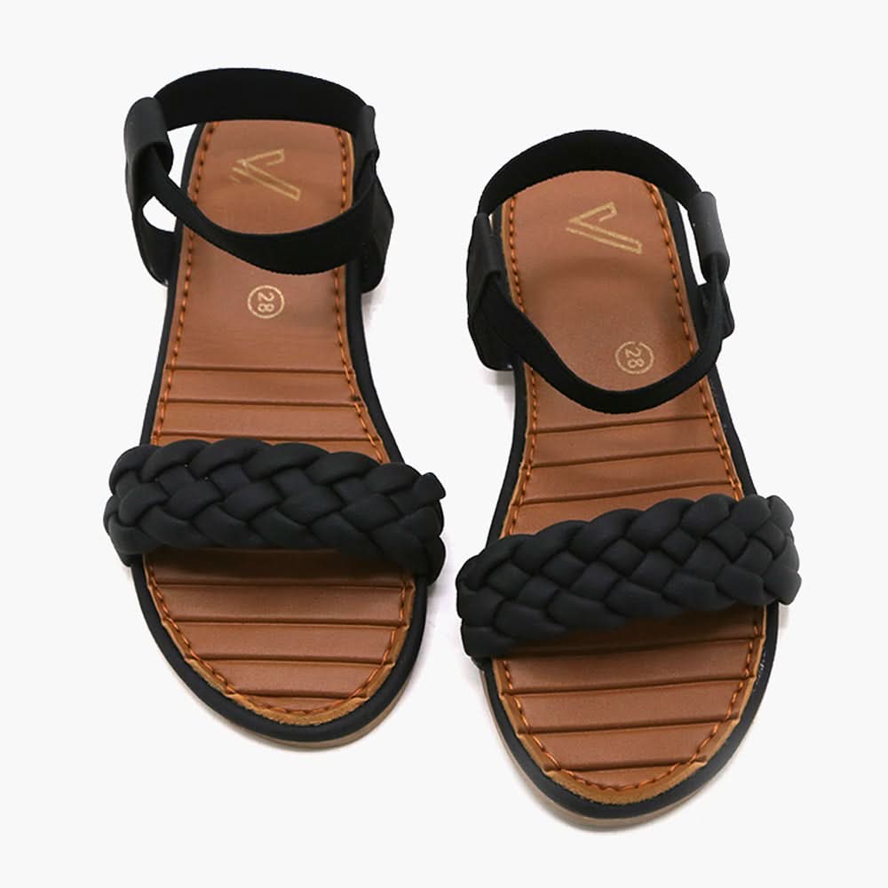 Girls Sandal - Black, Girls Sandals, Chase Value, Chase Value