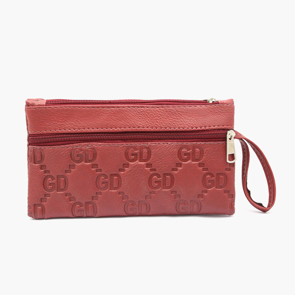 Women's Wallet - Maroon, Women Wallets, Chase Value, Chase Value
