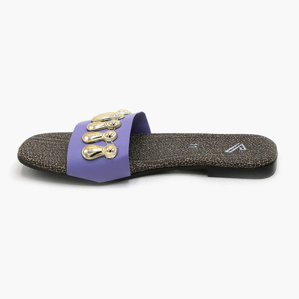 Girls Slipper - Purple, Girls Slippers, Chase Value, Chase Value