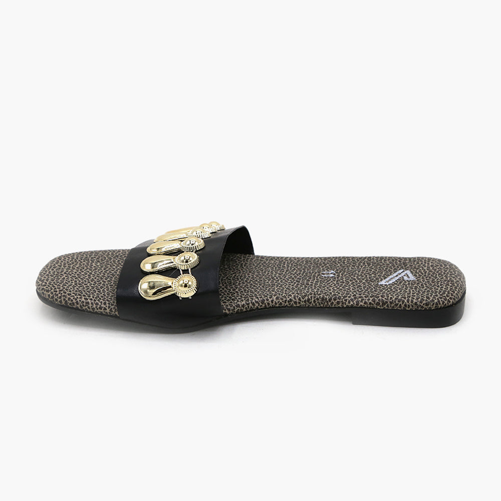 Girls Slipper - Black, Girls Slippers, Chase Value, Chase Value