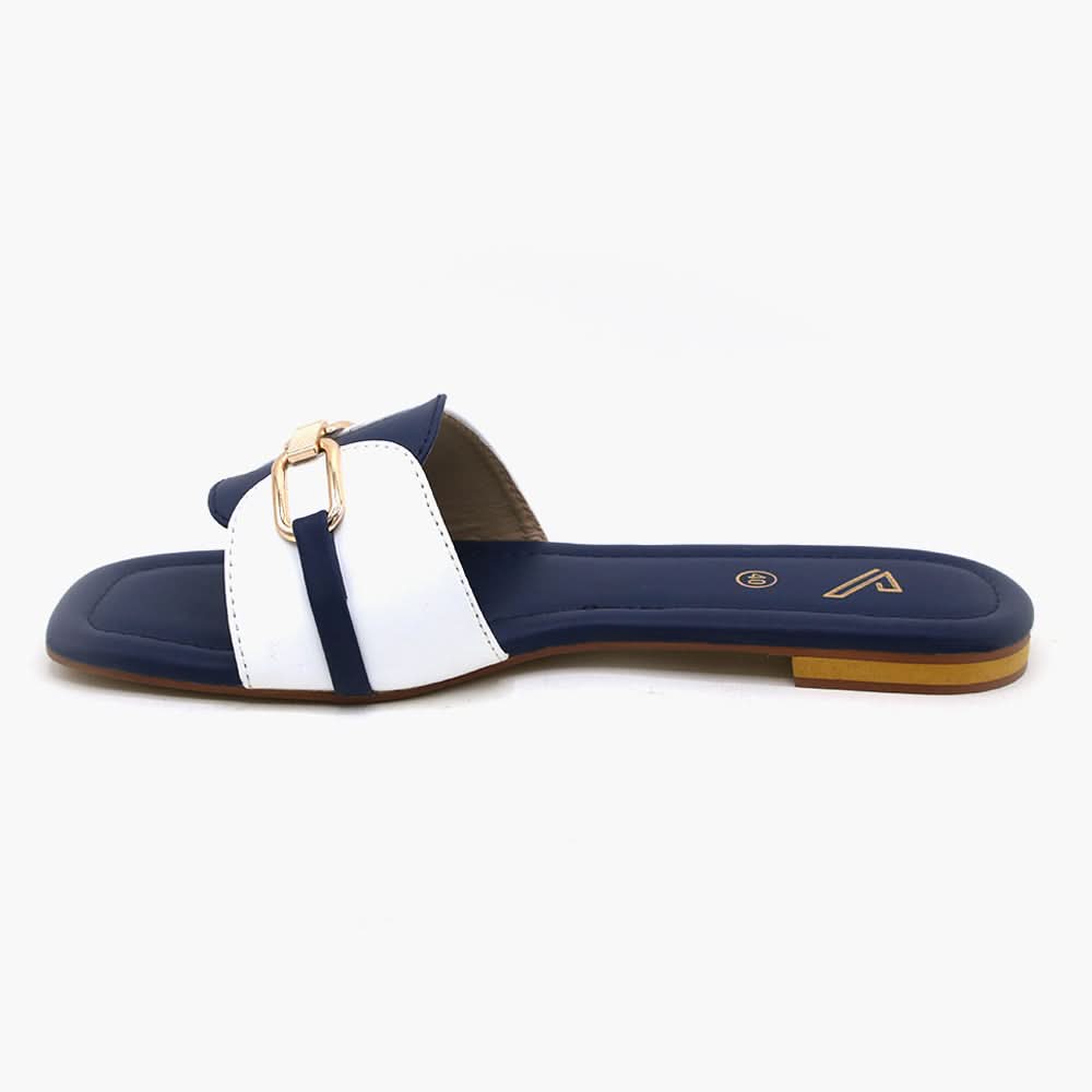 Women's Slipper - Navy Blue, Women Slippers, Chase Value, Chase Value