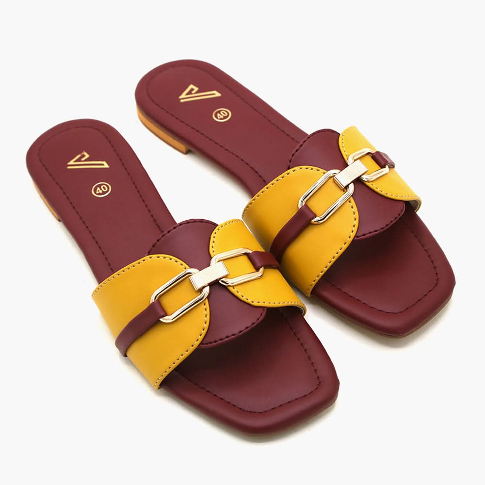 Women's Slipper - Maroon, Women Slippers, Chase Value, Chase Value