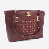 Women's Purse - Maroon, Women Bags, Chase Value, Chase Value