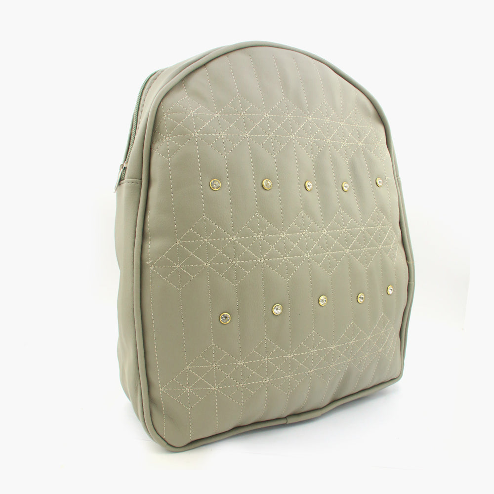 Girls Backpack - Olive Green, kids bags, Chase Value, Chase Value